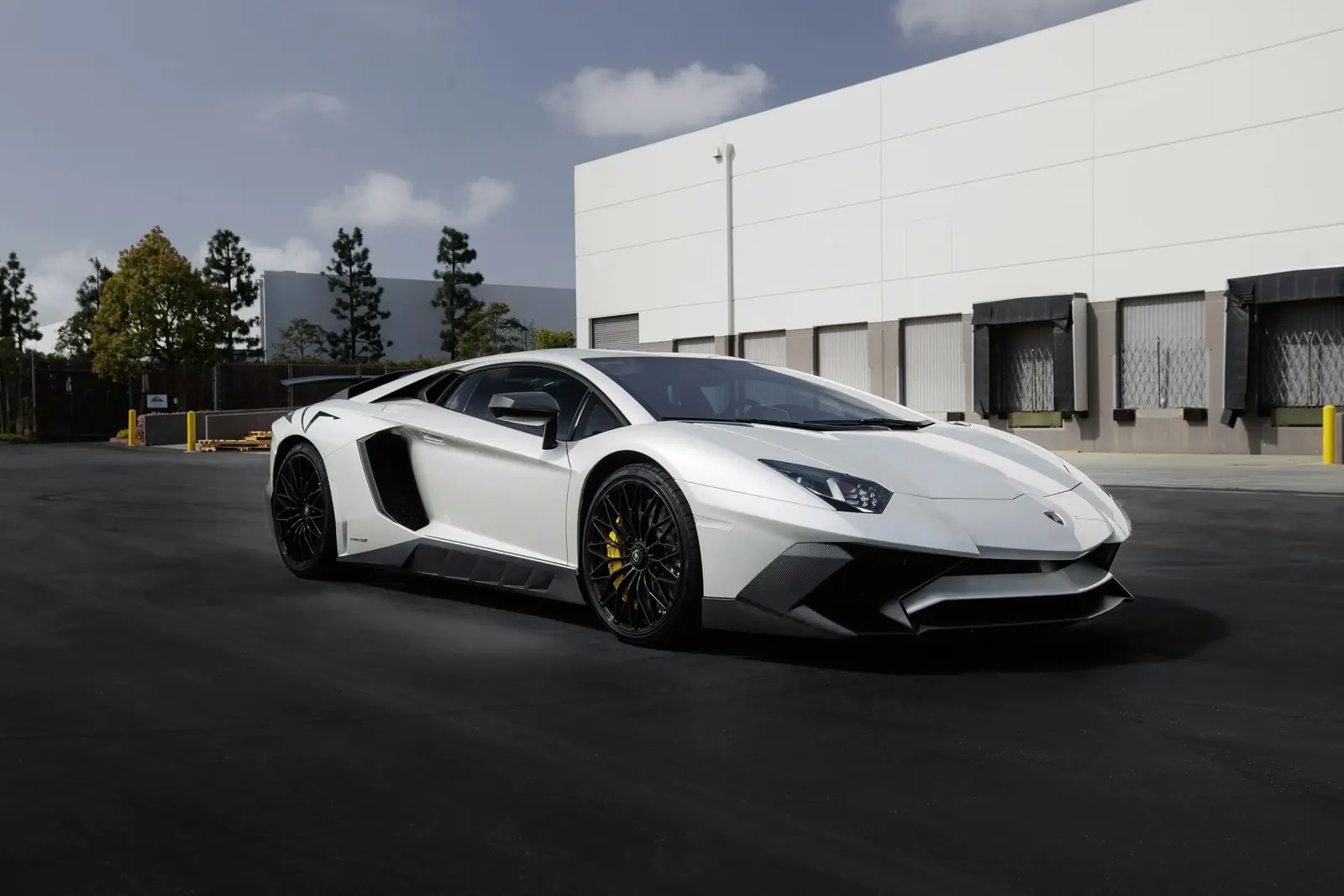 Vehicle with a deep gloss finish at the VANGUARD studio