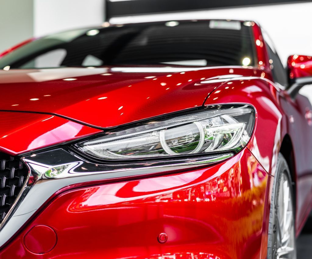 Restored headlight clarity after detailing